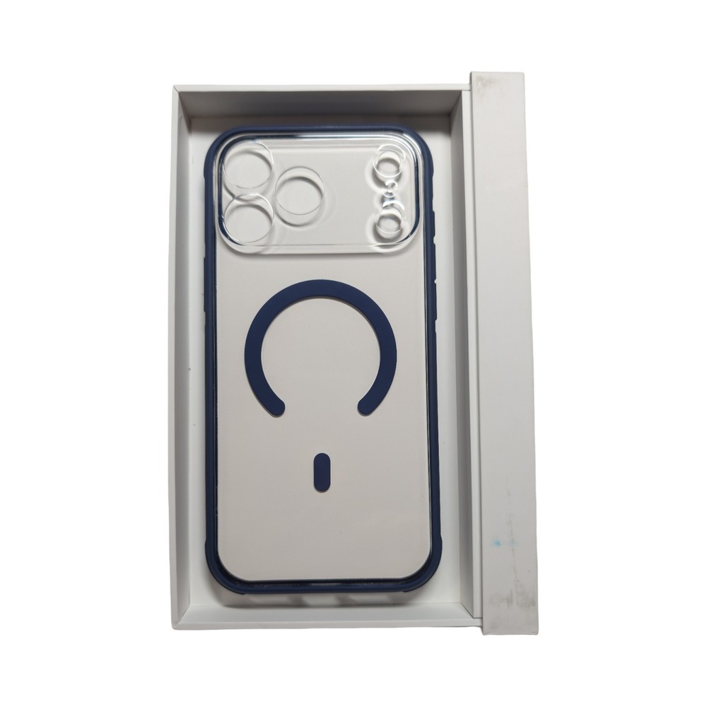 D3-U Dbrand Ghost Magsafe Case‎ for Apple iPhone 17 Pro Max - Clear/Blue